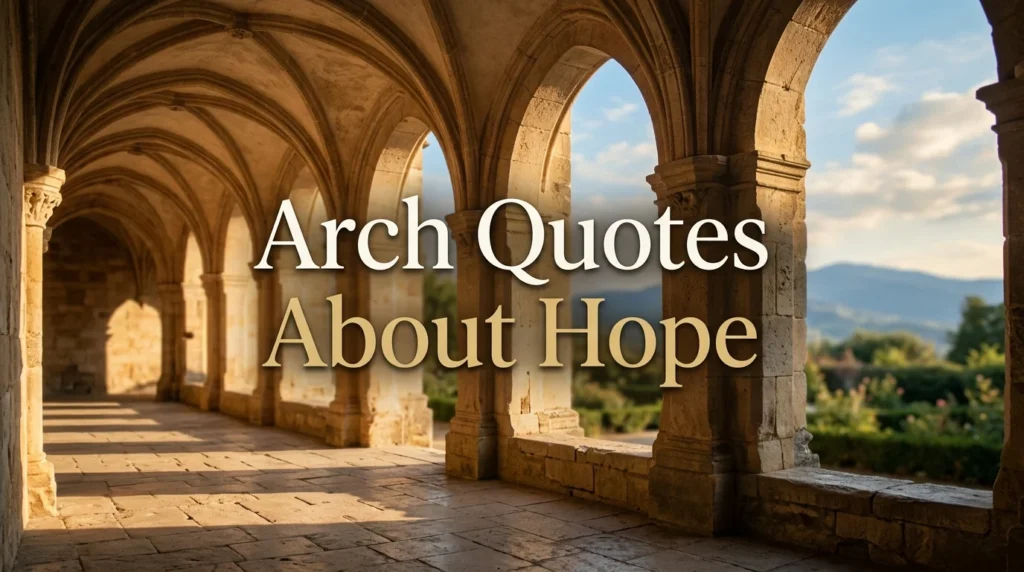 Arch Quotes About Hope