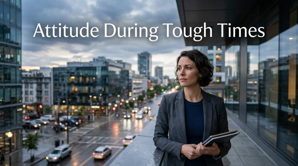 Attitude During Tough Times