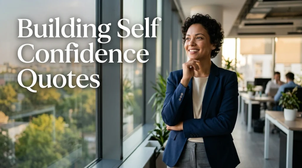 Building Self Confidence Quotes