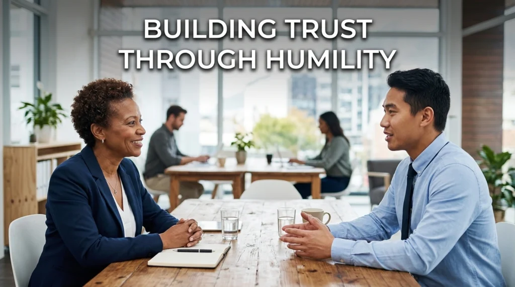 Building Trust Through Humility