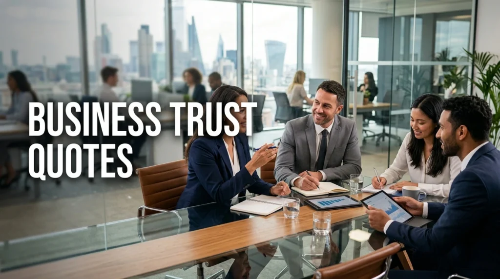 Business Trust Quotes