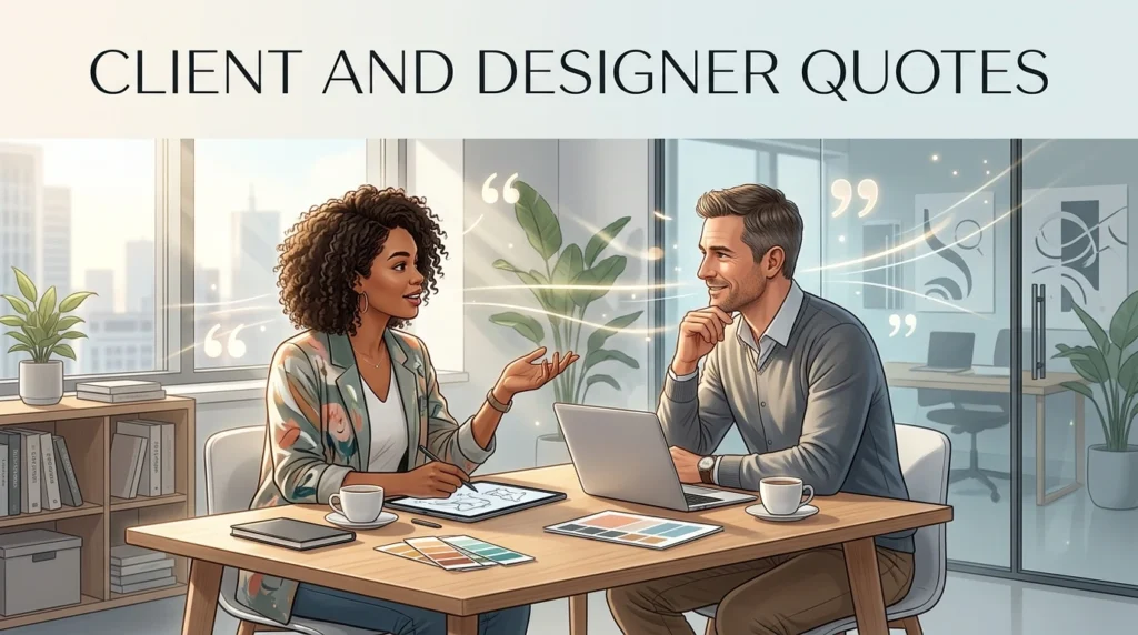 Client And Designer Quotes