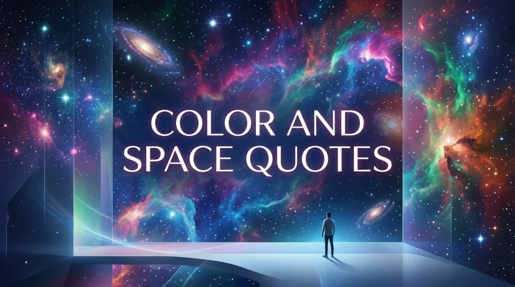 Color And Space Quotes
