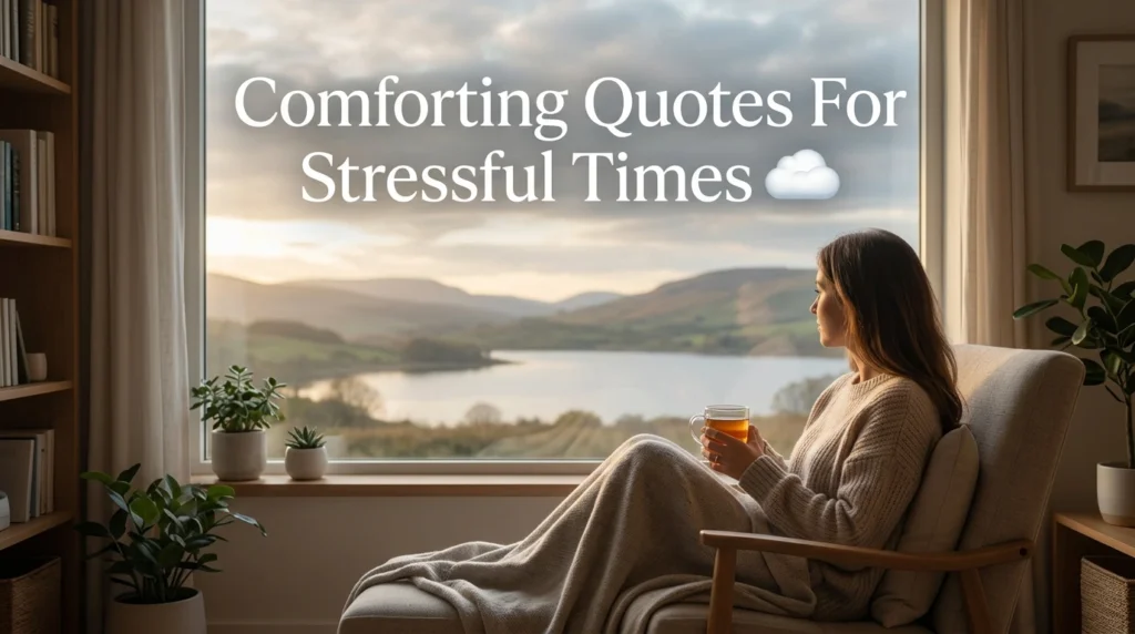 Comforting Quotes For Stressful Times βοΈ