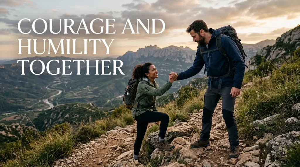 Courage And Humility Together