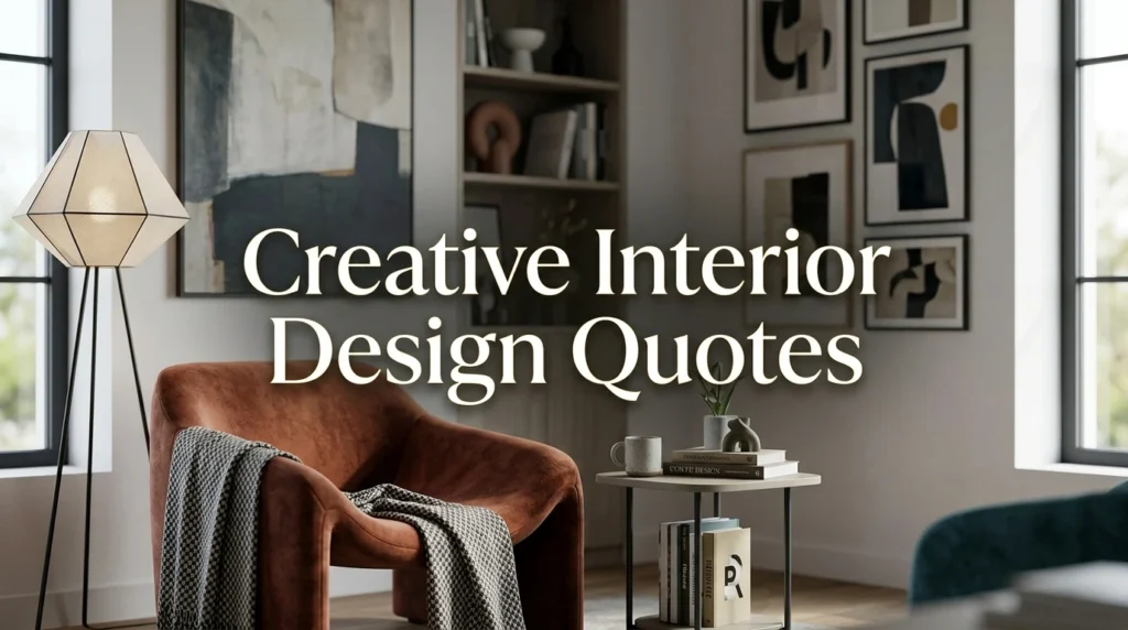 Creative Interior Design Quotes