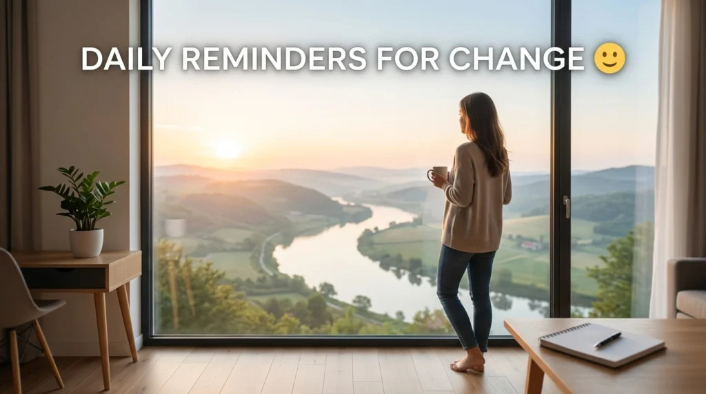 Daily Reminders For Change 😊