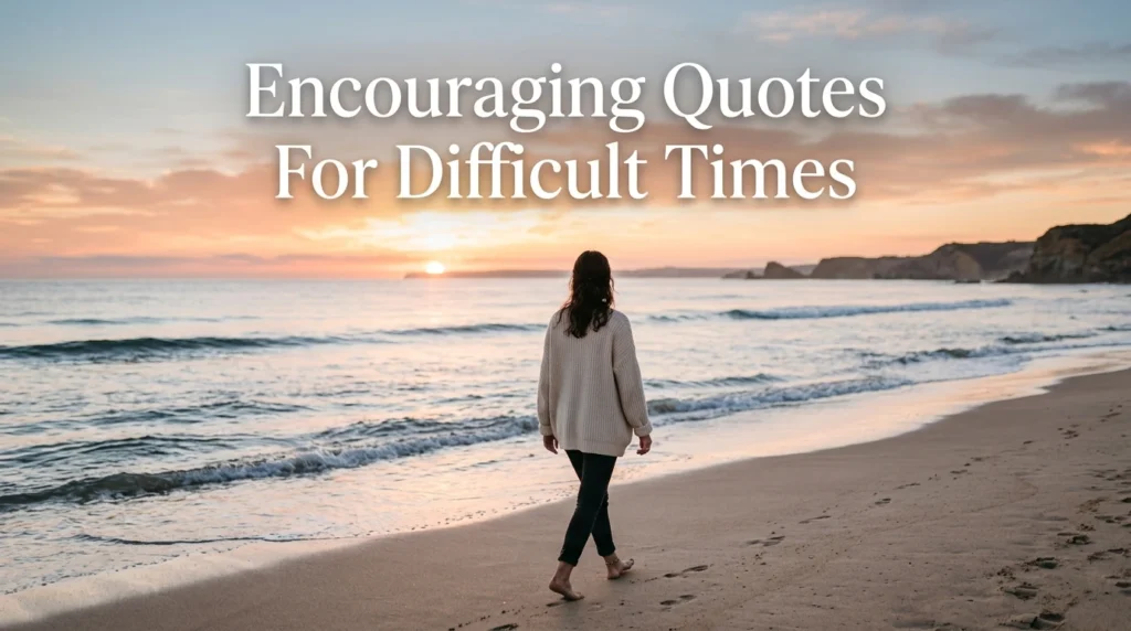 Encouraging Quotes For Difficult Times