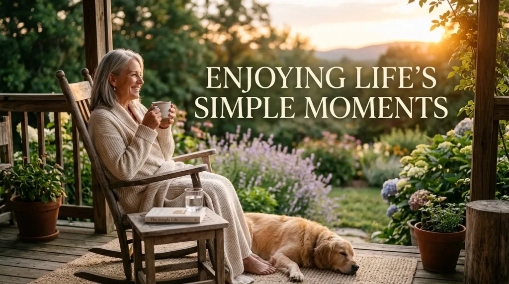Enjoying Life's Simple Moments