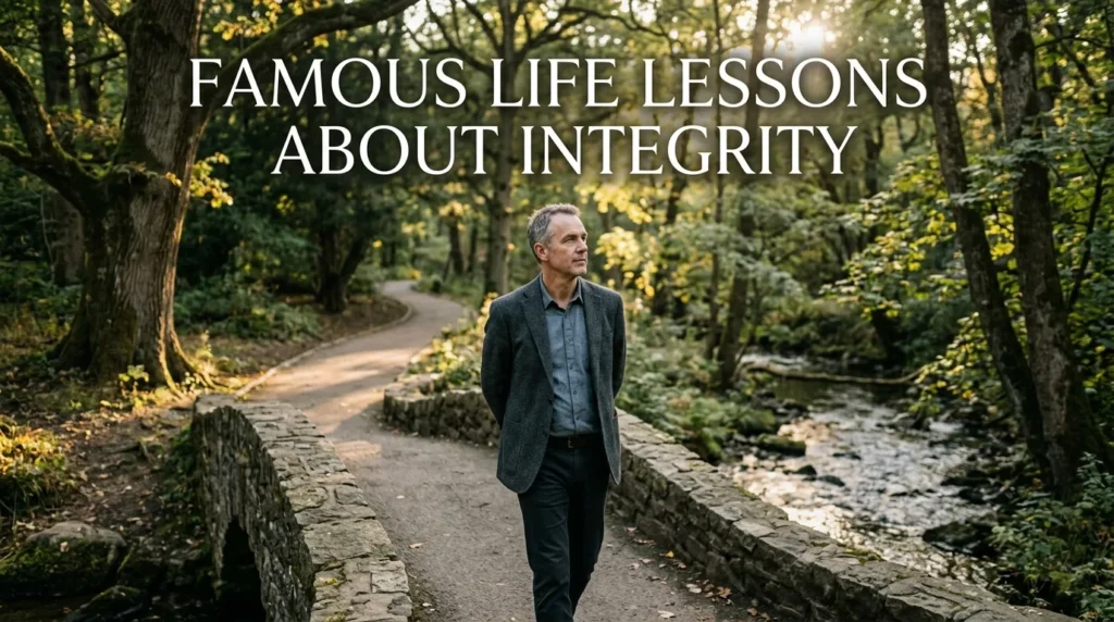 Famous Life Lessons About Integrity