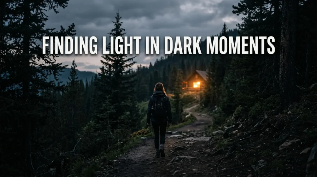 Finding Light In Dark Moments