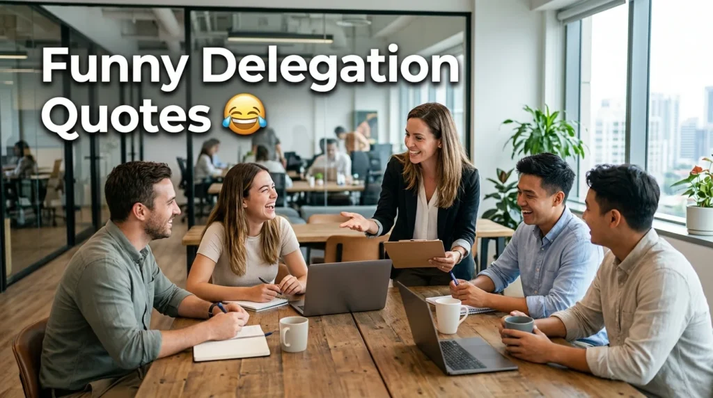 Funny Delegation Quotes 😂