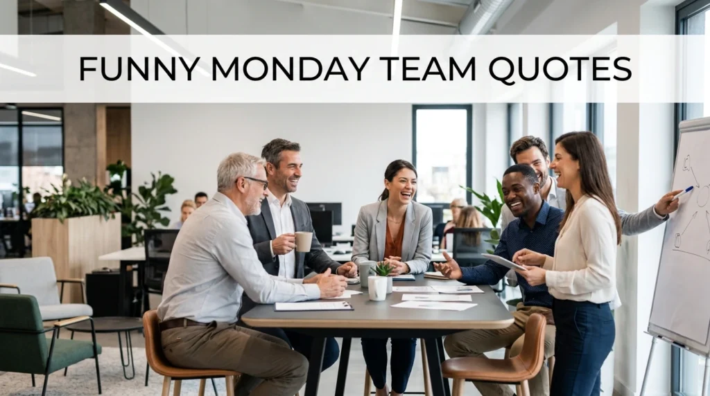Funny Monday Team Quotes