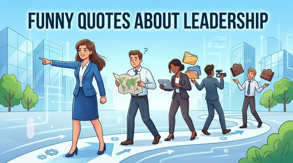 Funny Quotes About Leadership