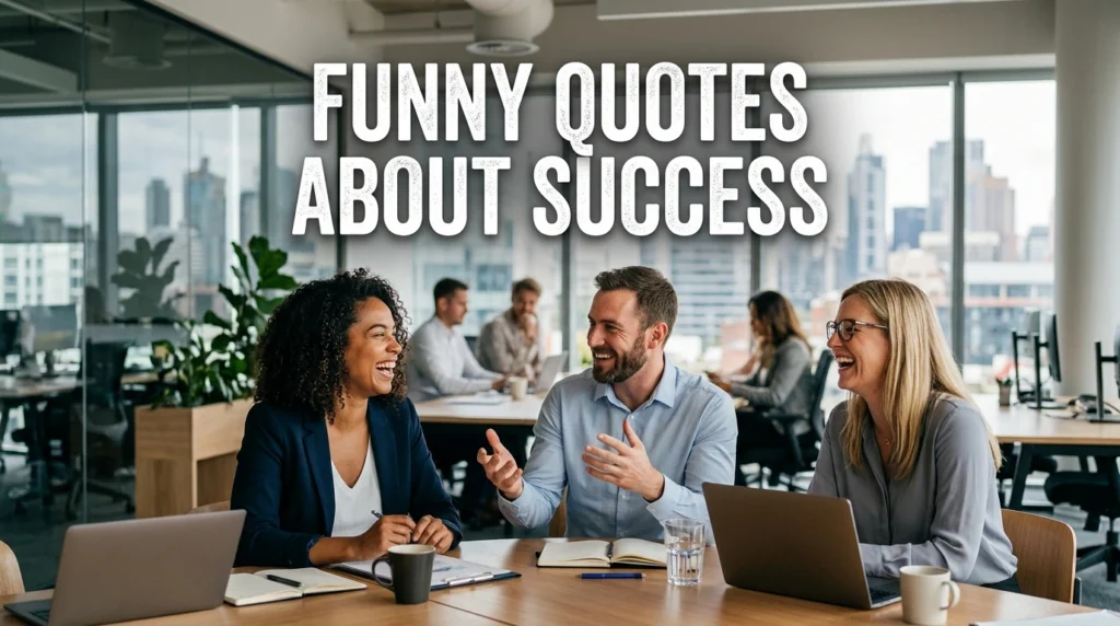 Funny Quotes About Success