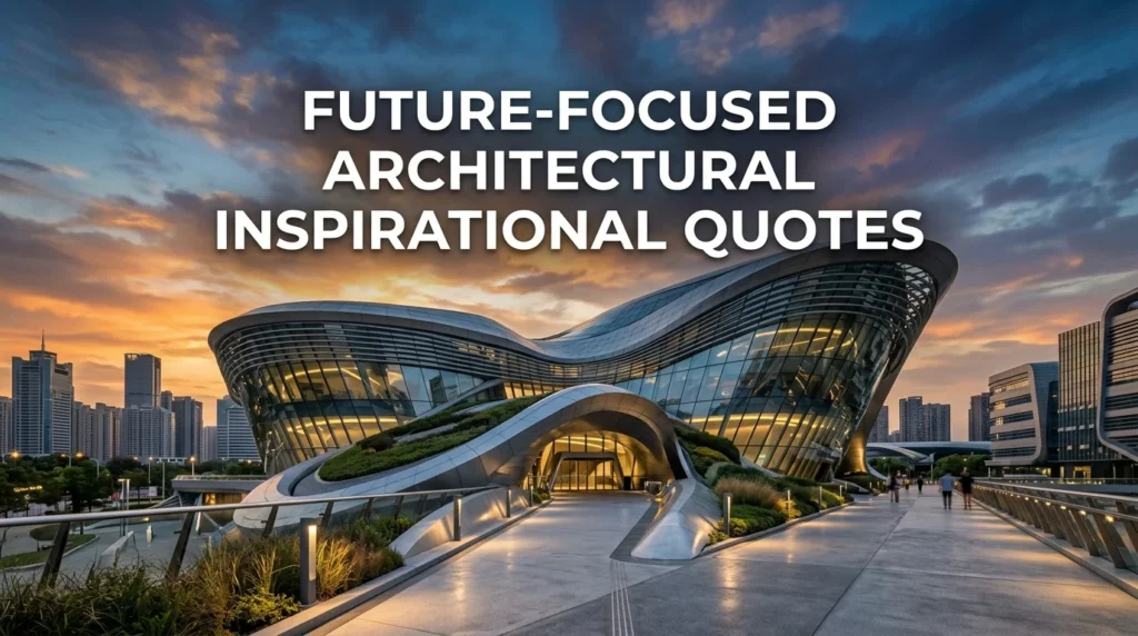 Future-Focused Architectural Inspirational Quotes