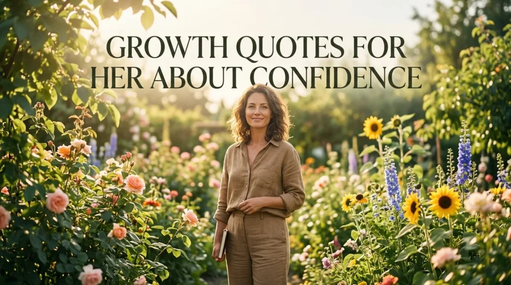 Growth Quotes For Her About Confidence