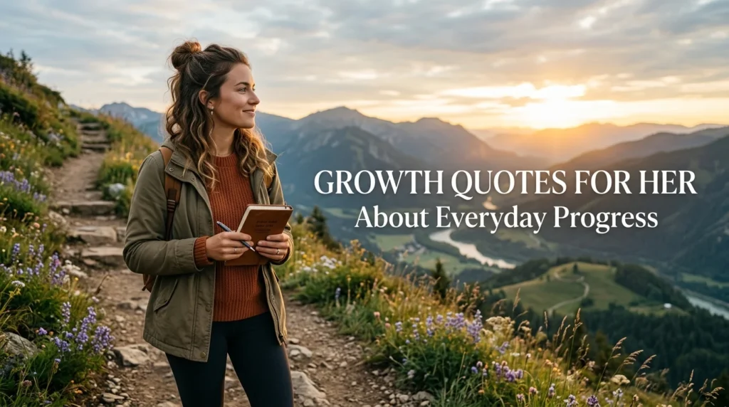 Growth Quotes For Her About Everyday Progress