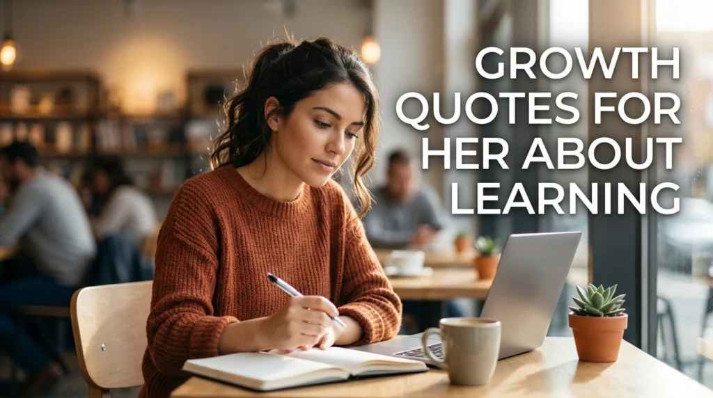 Growth Quotes For Her About Learning