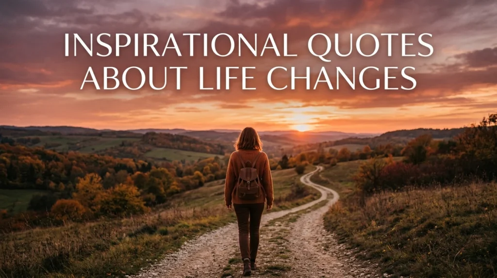 Inspirational Quotes About Life Changes
