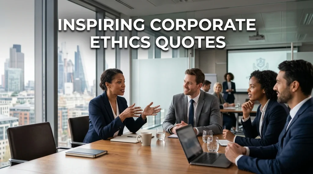 Inspiring Corporate Ethics Quotes