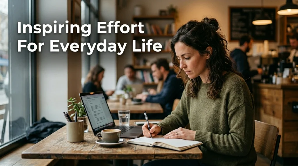 Inspiring Effort For Everyday Life