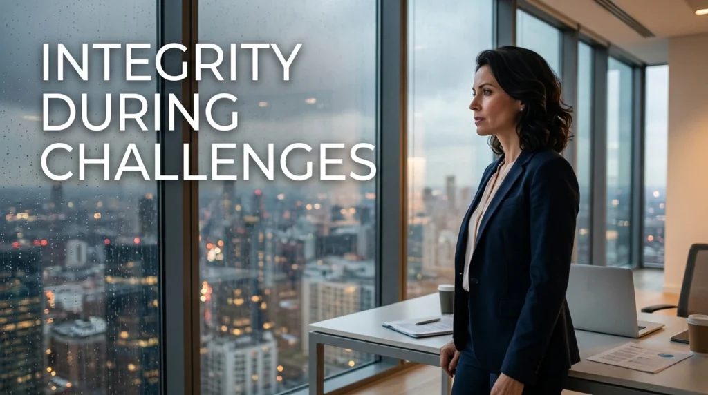 Integrity During Challenges