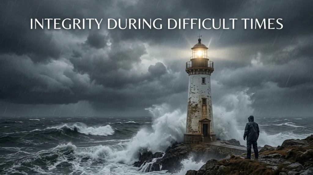 Integrity During Difficult Times
