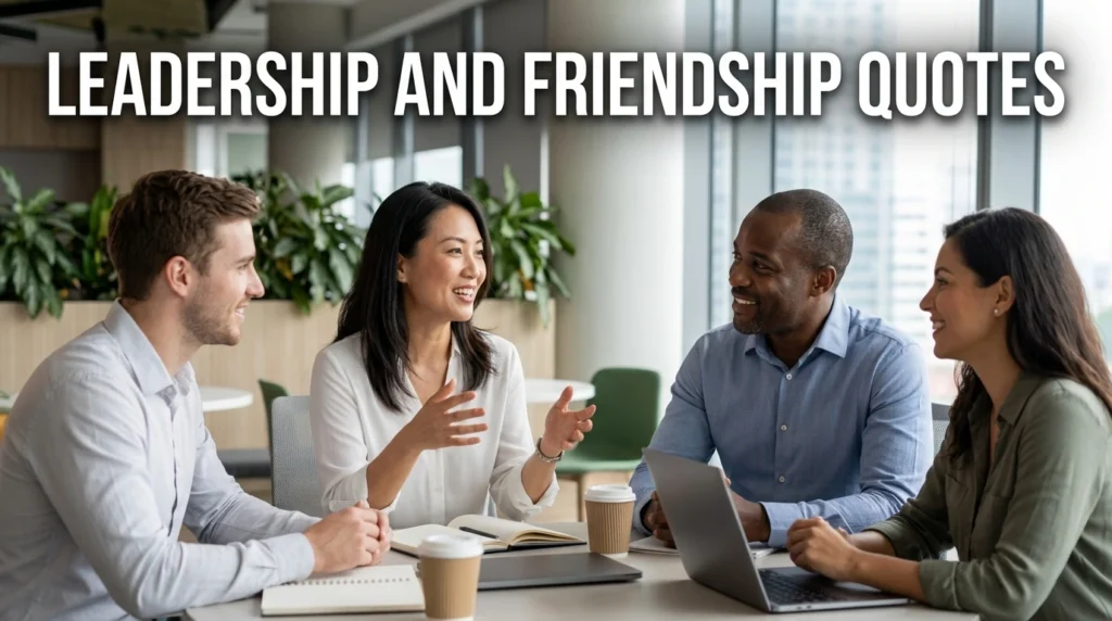 Leadership And Friendship Quotes