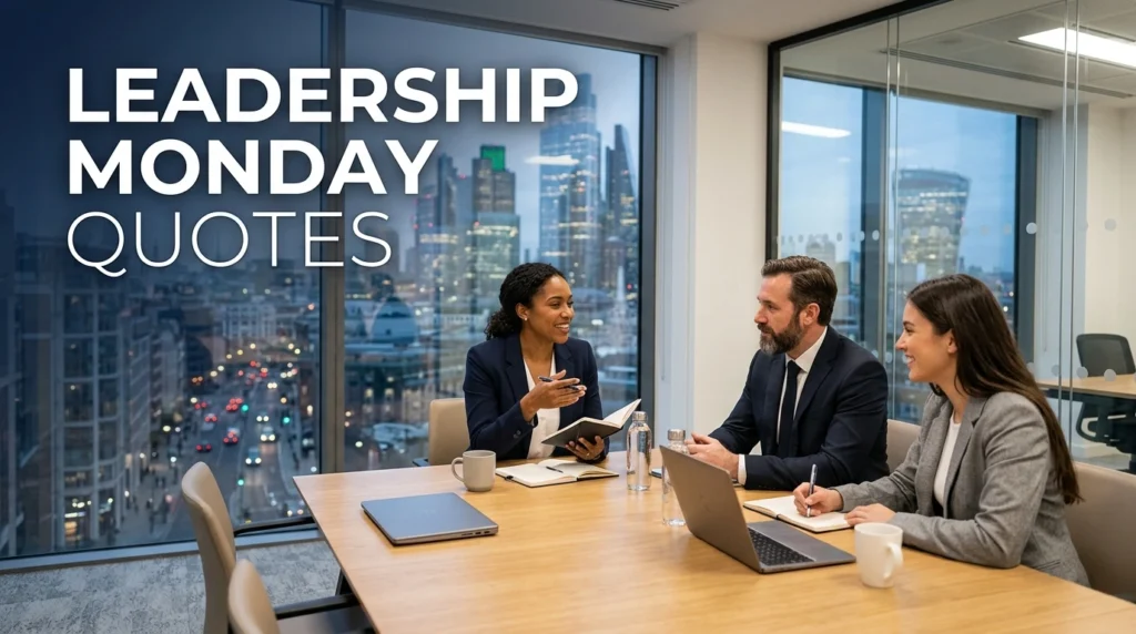 Leadership Monday Quotes