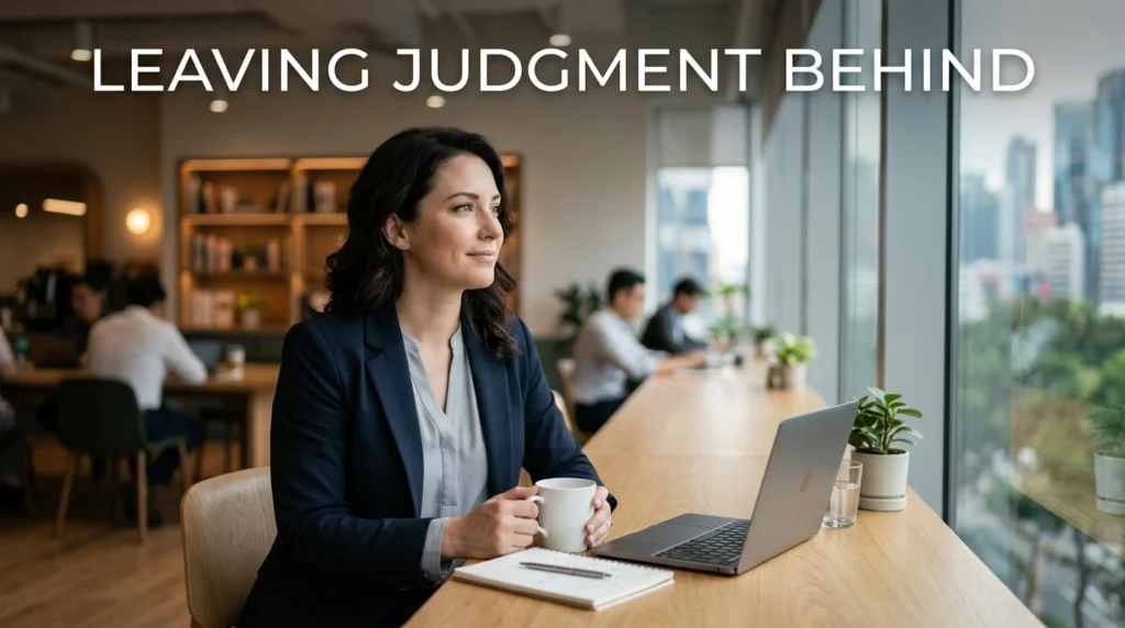 Leaving Judgment Behind