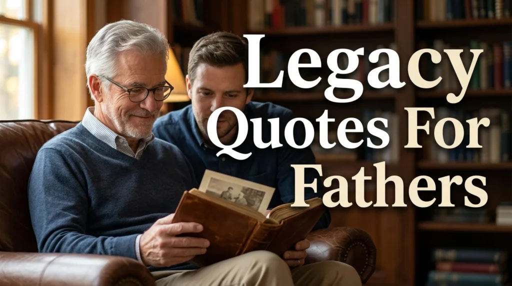 Legacy Quotes For Fathers