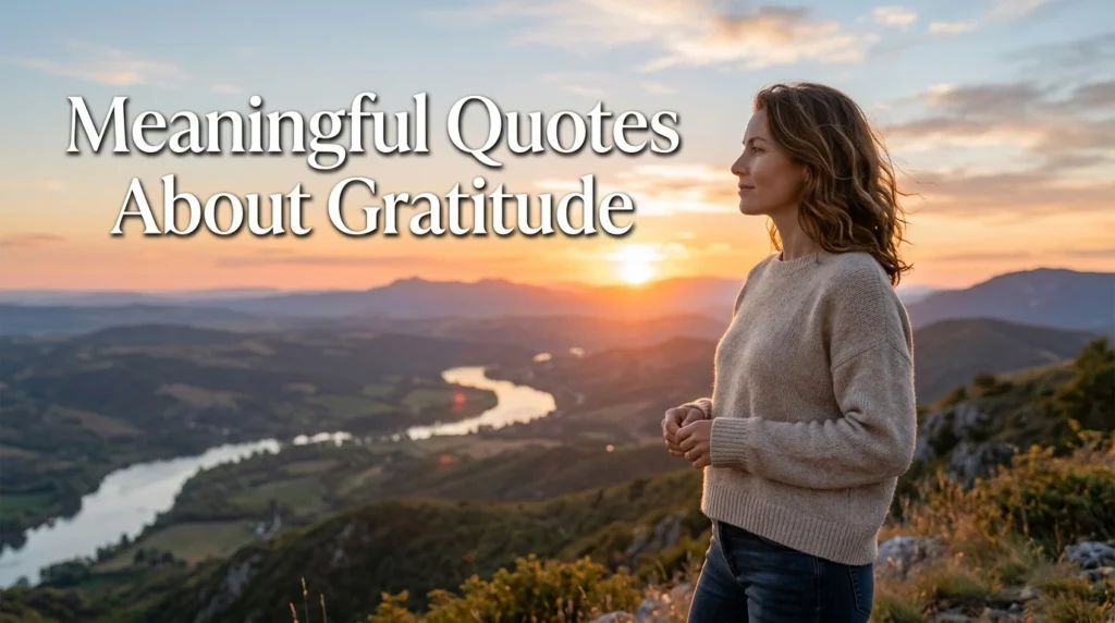 Meaningful Quotes About Gratitude