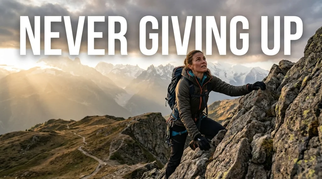 Never Giving Up