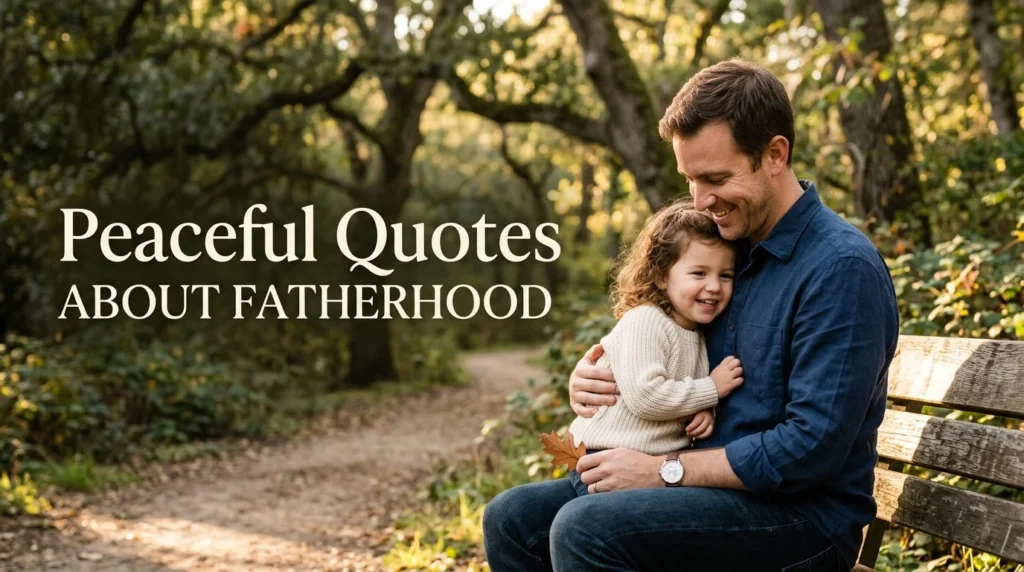 Peaceful Quotes About Fatherhood