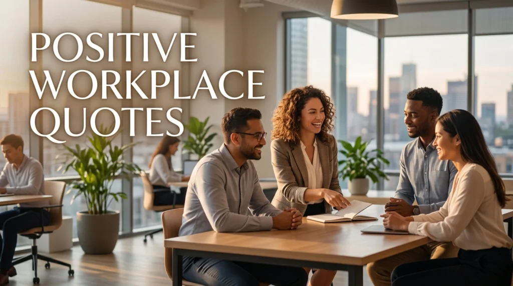 Positive Workplace Quotes