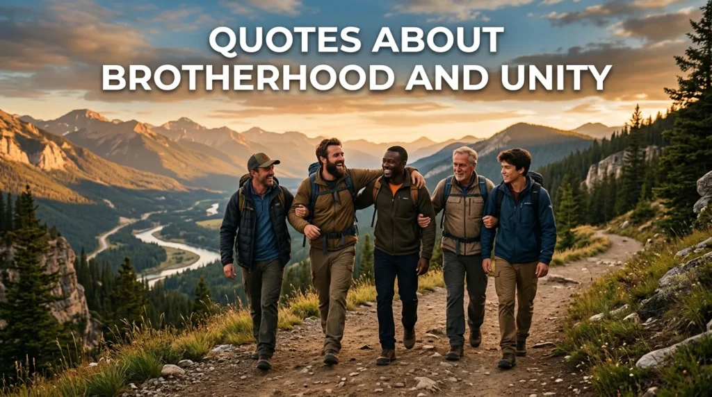 Quotes About Brotherhood And Unity