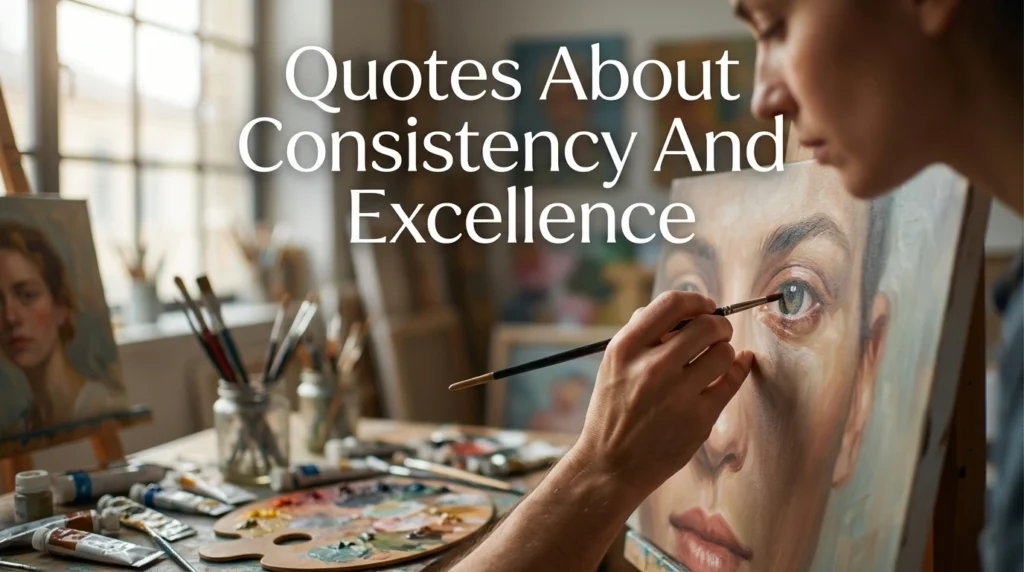 Quotes About Consistency And Excellence