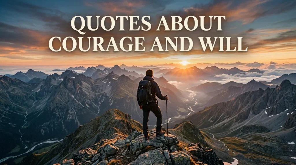 Quotes About Courage And Will