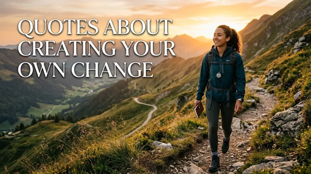 Quotes About Creating Your Own Change
