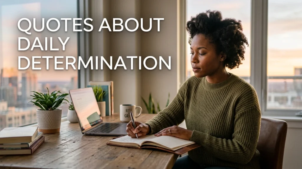 Quotes About Daily Determination
