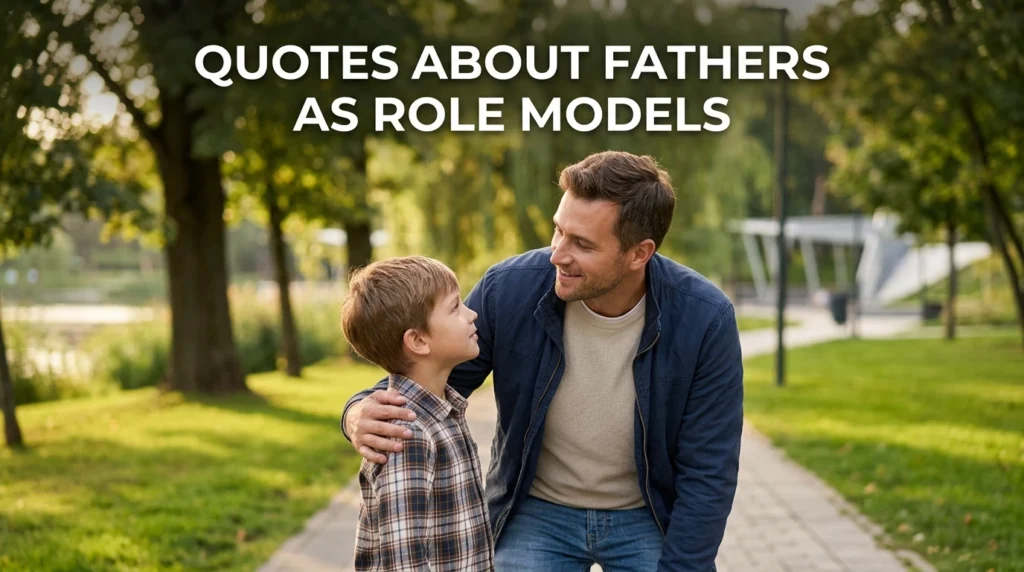 Quotes About Fathers As Role Models