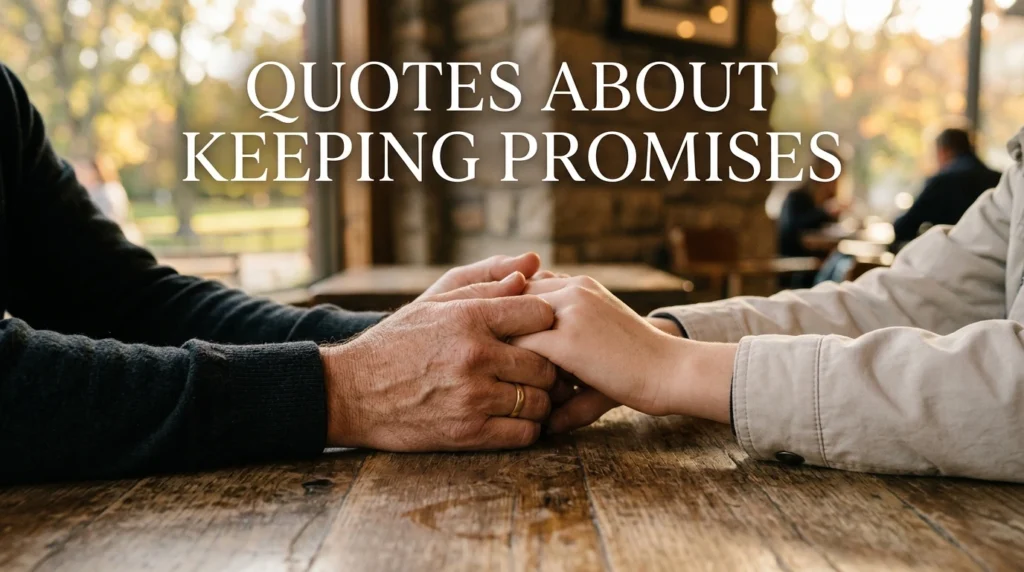 Quotes About Keeping Promises