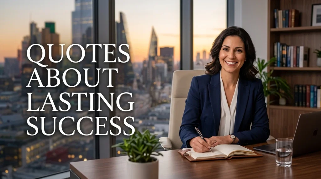 Quotes About Lasting Success