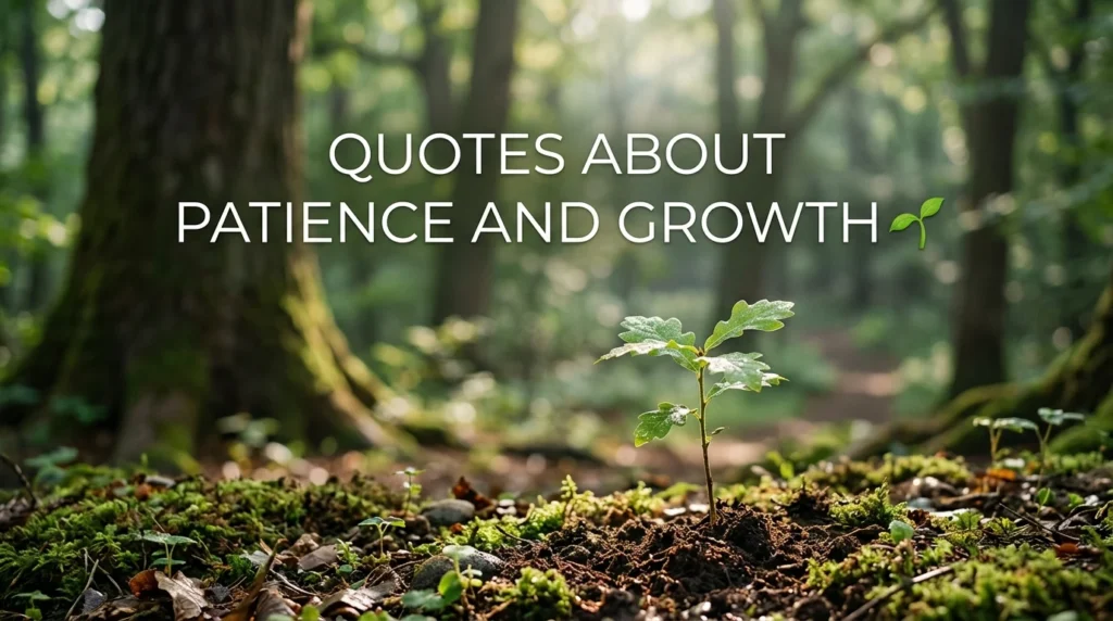 Quotes About Patience And Growth π±