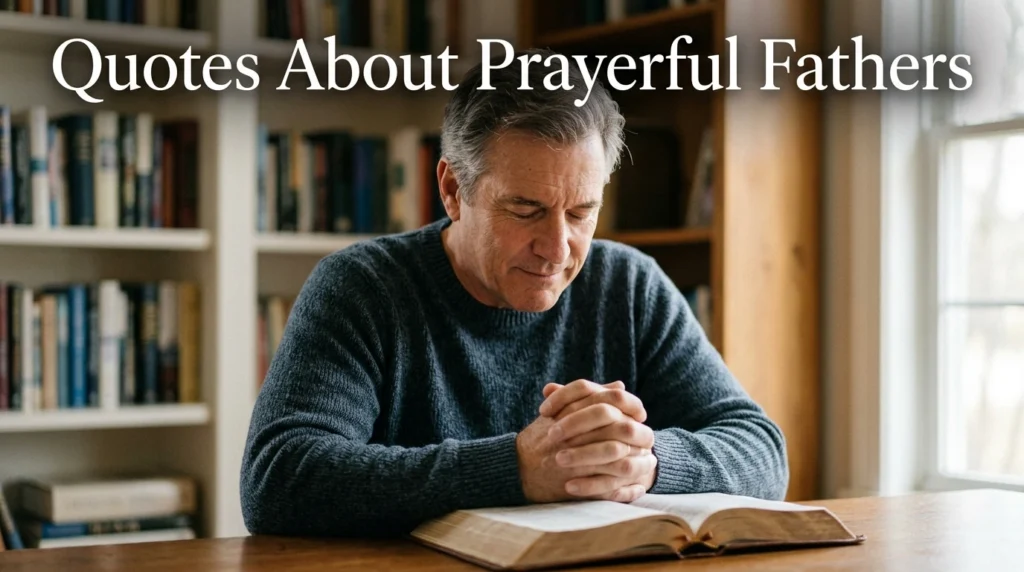 Quotes About Prayerful Fathers