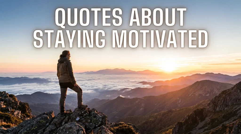 Quotes About Staying Motivated