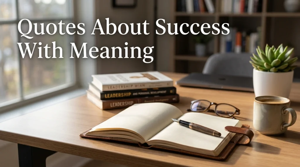 Quotes About Success With Meaning