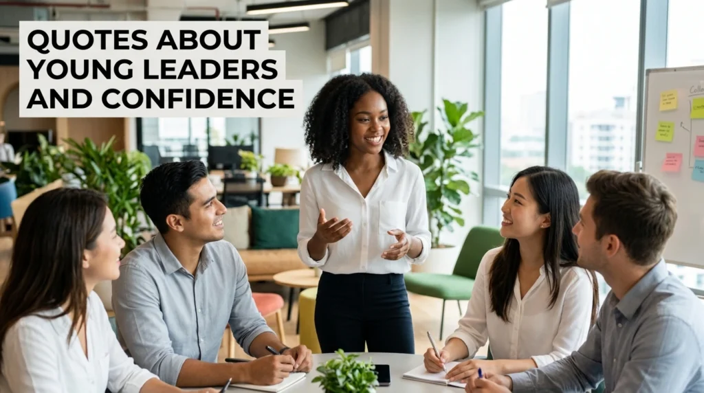 Quotes About Young Leaders And Confidence