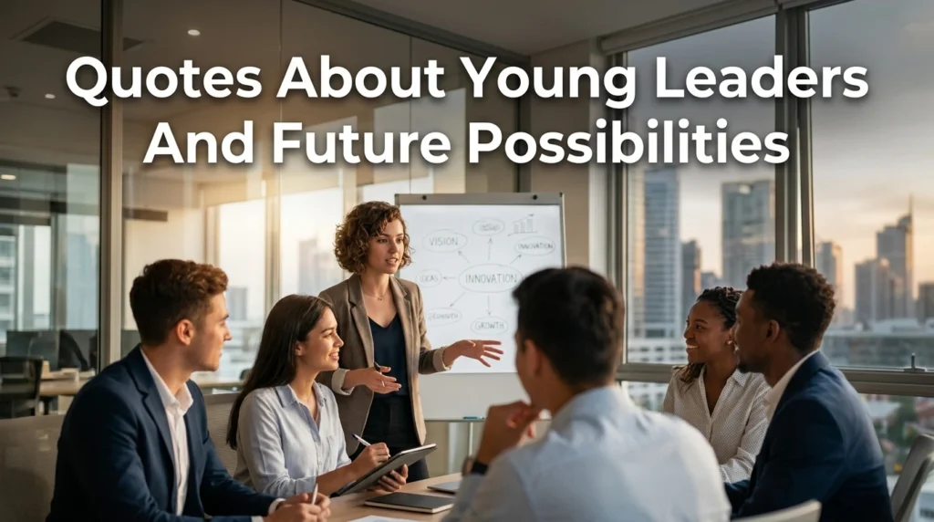 Quotes About Young Leaders And Future Possibilities